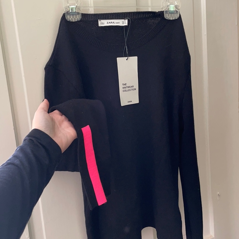 Zara cropped sweater